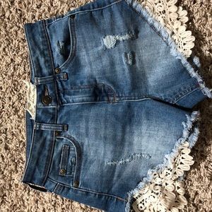 Jean shorts